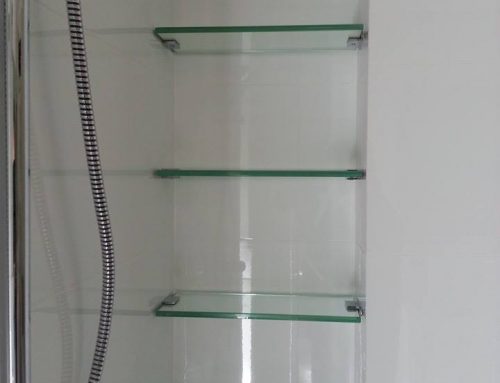 glass shelves and table tops